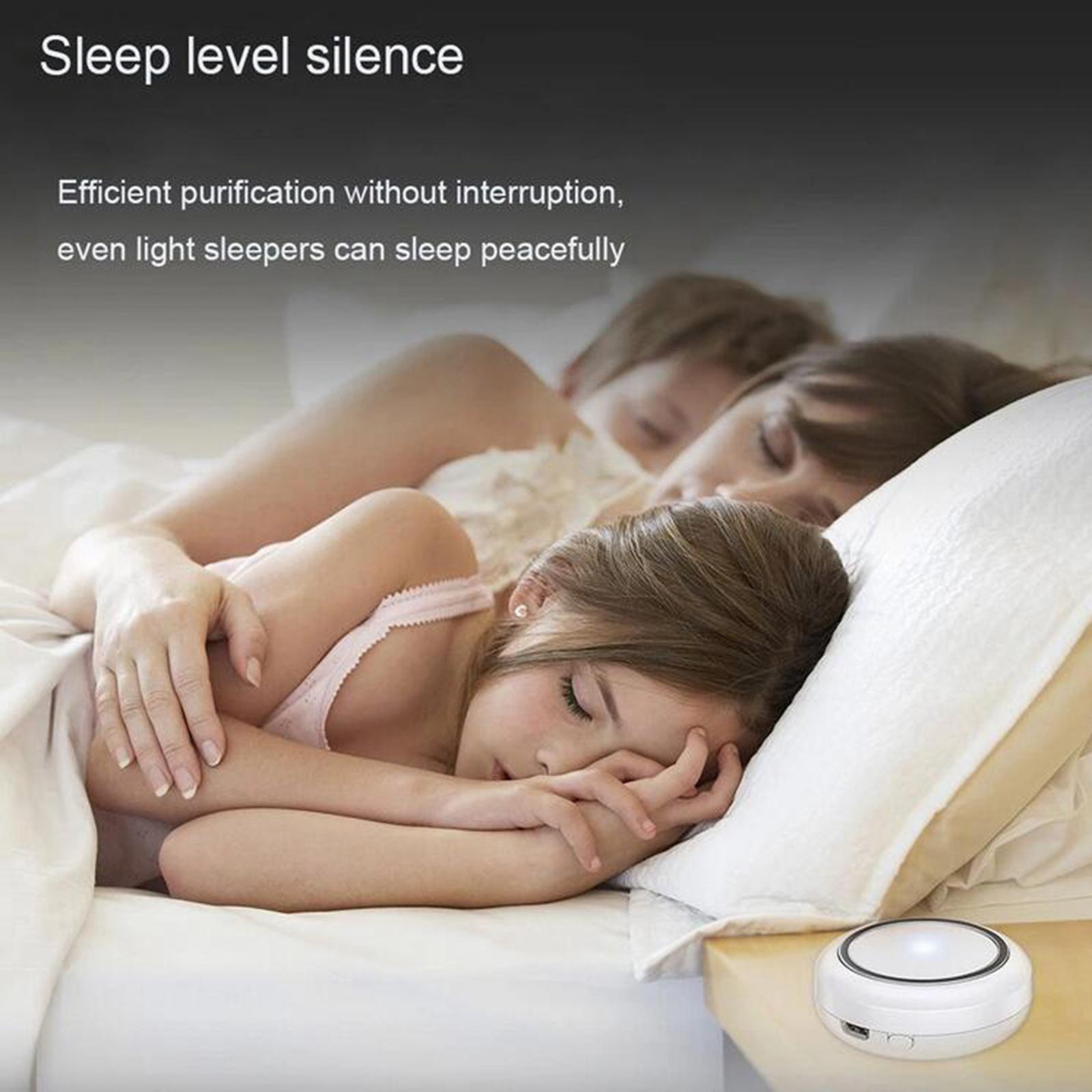 Portable Wearable Air Purifier Personal Mini Air Necklace Air Freshener Low Noize USB Rechargable