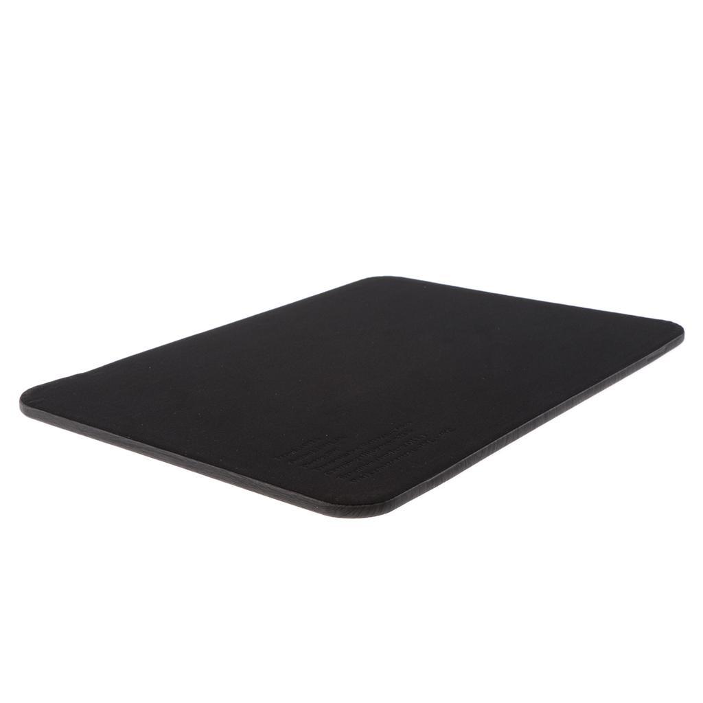 QI Wireless Fast Charger Mouse Pad for iPhone X 8 7 Plus Galaxy S7/S8+ Black