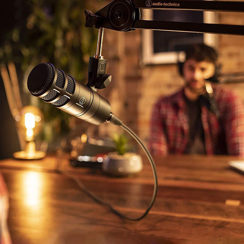 Audio Technica AT2040 - Micro Dynamic Hypercardioid Cho Podcasting, Phát Trực Tiếp, Lồng Tiếng, Thu Âm Nhạc Cụ - Hàng Chính Hãng