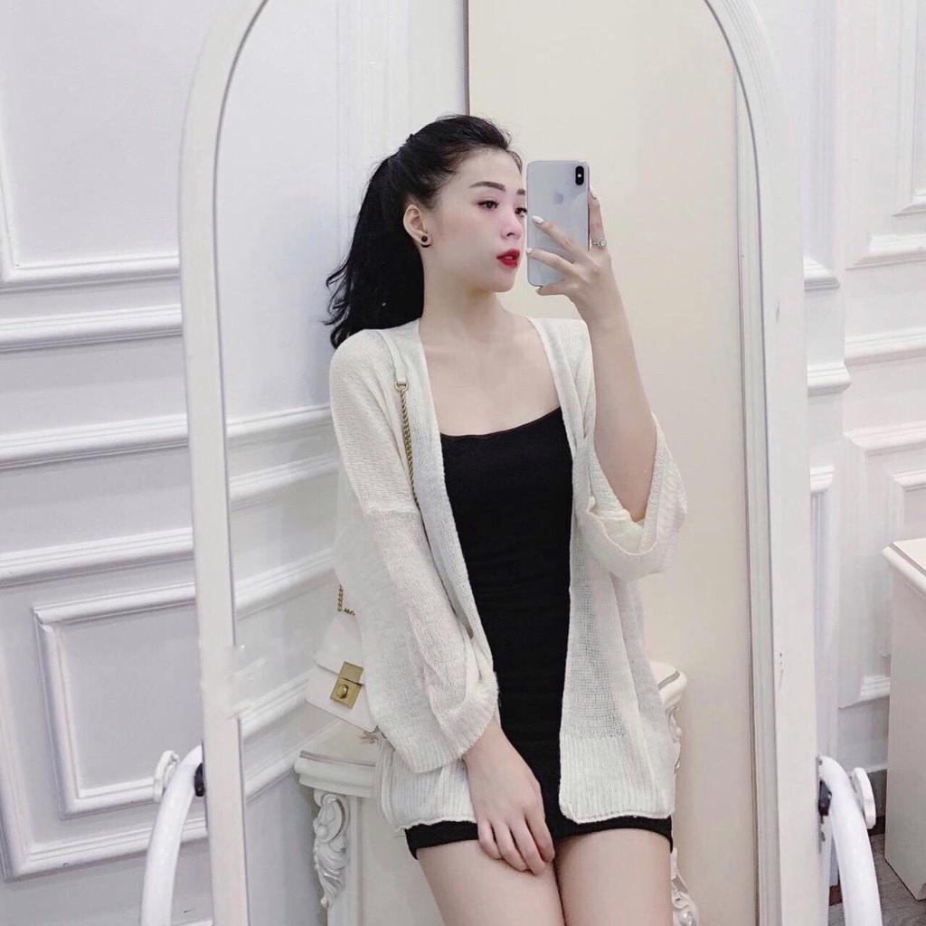 Áo khoác CHÓNG NẮNG cardigan mỏng NHẸ NHÀNG NỮ TÍNH