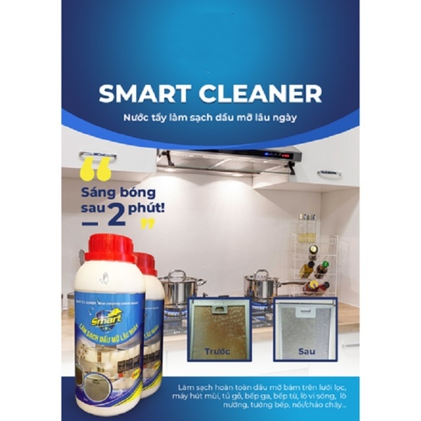 Chất tẩy rửa dầu mỡ CLEANER Lọ 500ml tẩy rửa tại nhà hiệu quả