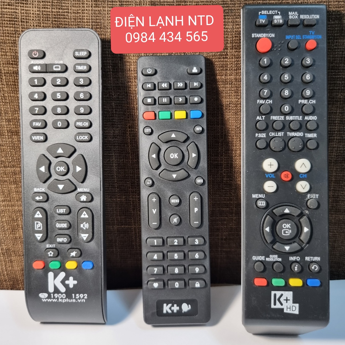 Điều khiển K+/remote K+/remote điều khiển K+