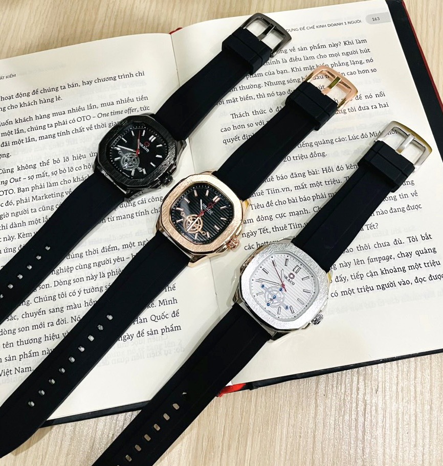 ĐỒNG HỒ NAM - THƯƠNG HIỆU VIỆT DRACO D22-DD06 - " Decision" BẠC