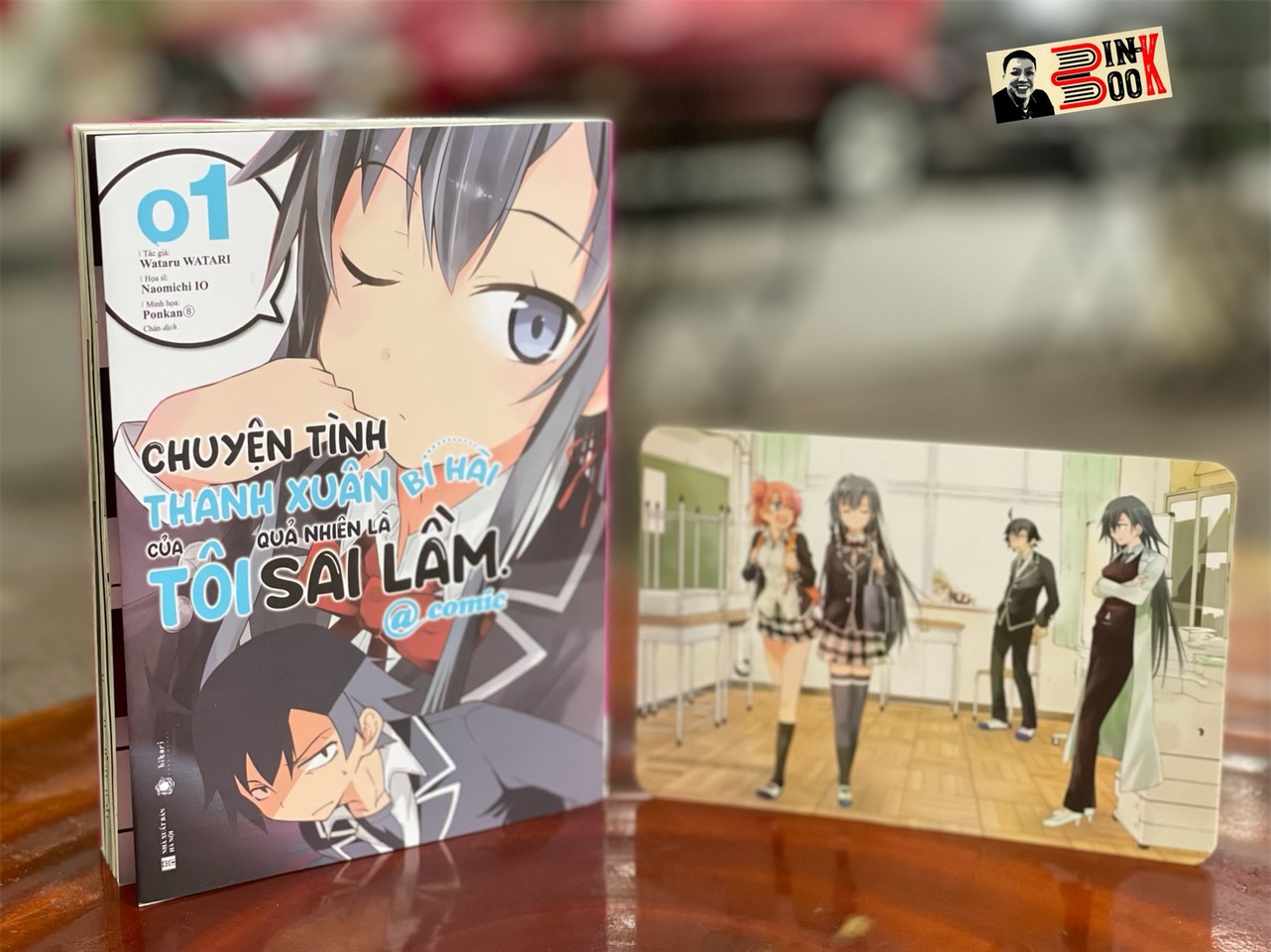 CHUYỆN TÌNH THANH XUÂN BI HÀI CỦA TÔI QUẢ NHIÊN LÀ SAI LẦM - Wataru WATARI– Naomichi Io vẽ - Ponkan8 thiết kế nhân vật - Chán dịch -Thái Hà – NXB Hà Nội