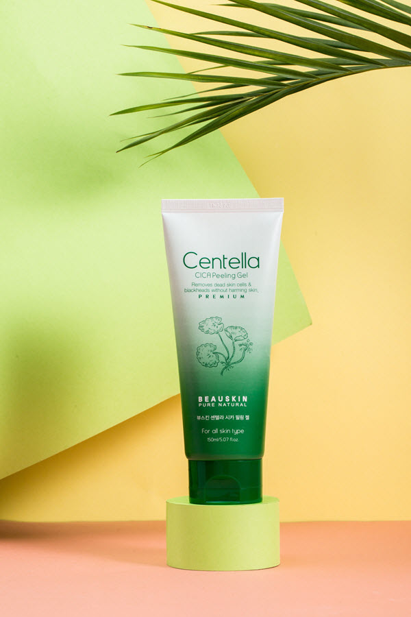 Gel làm sạch da mặt cấp ẩm dưỡng mềm da trắng mịn giúp tái tạo phục hồi da Beauskin Centella CICA Gel, Hàn Quốc 150ml