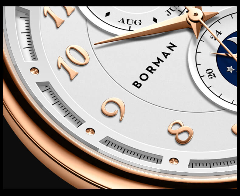 Đồng hồ nam chính hãng Borman BM3869-2