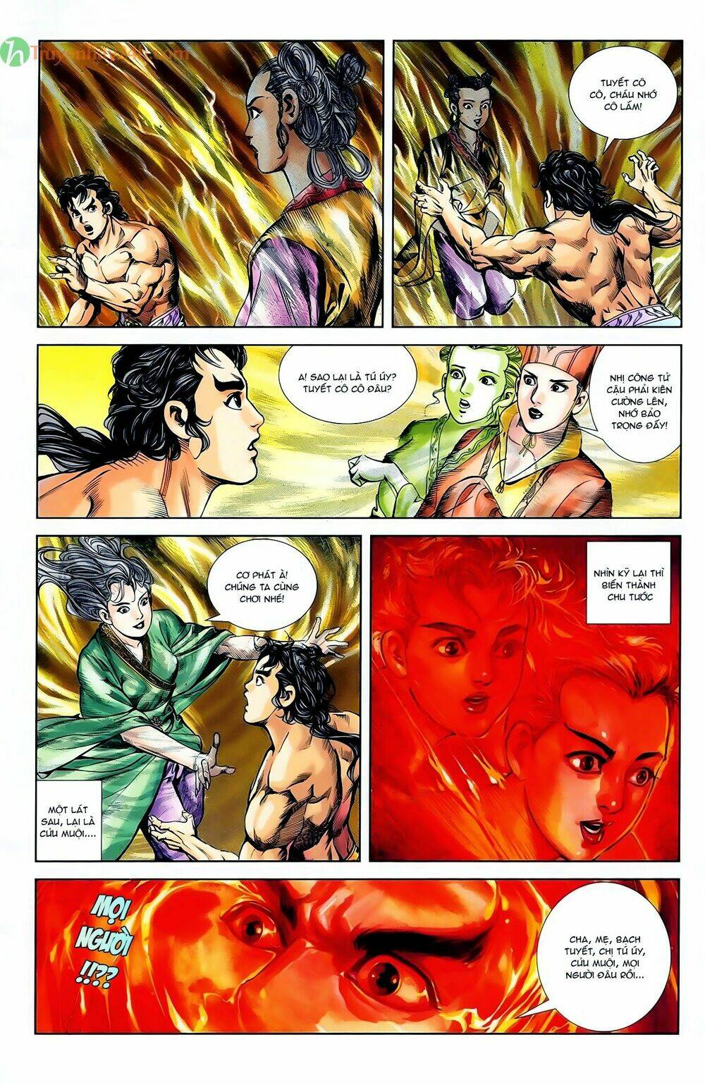 thiên tử truyền kỳ 1 - cơ phát khai chu bản chapter 52 6