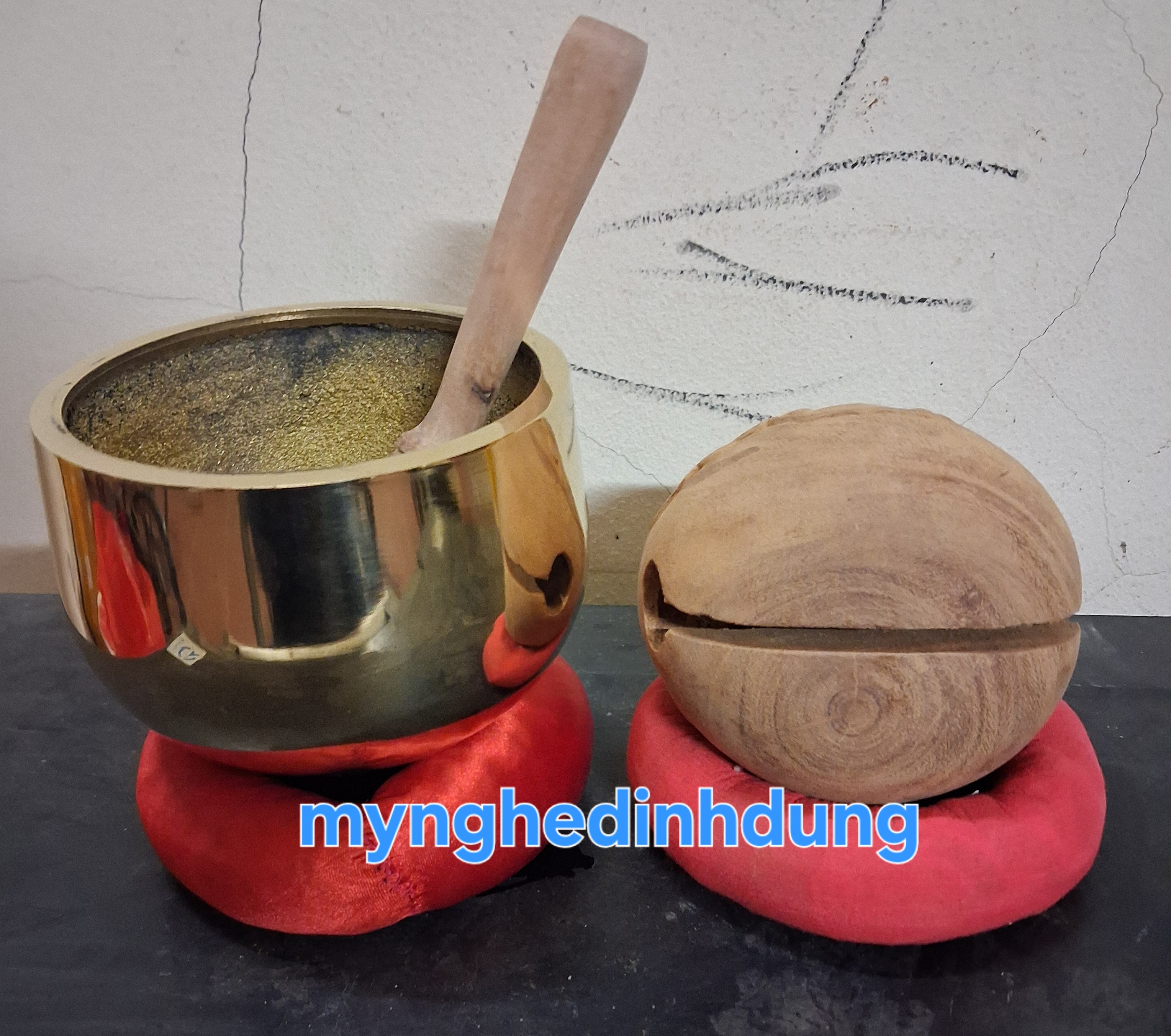 Bộ chuông mõ tụng kinh phật