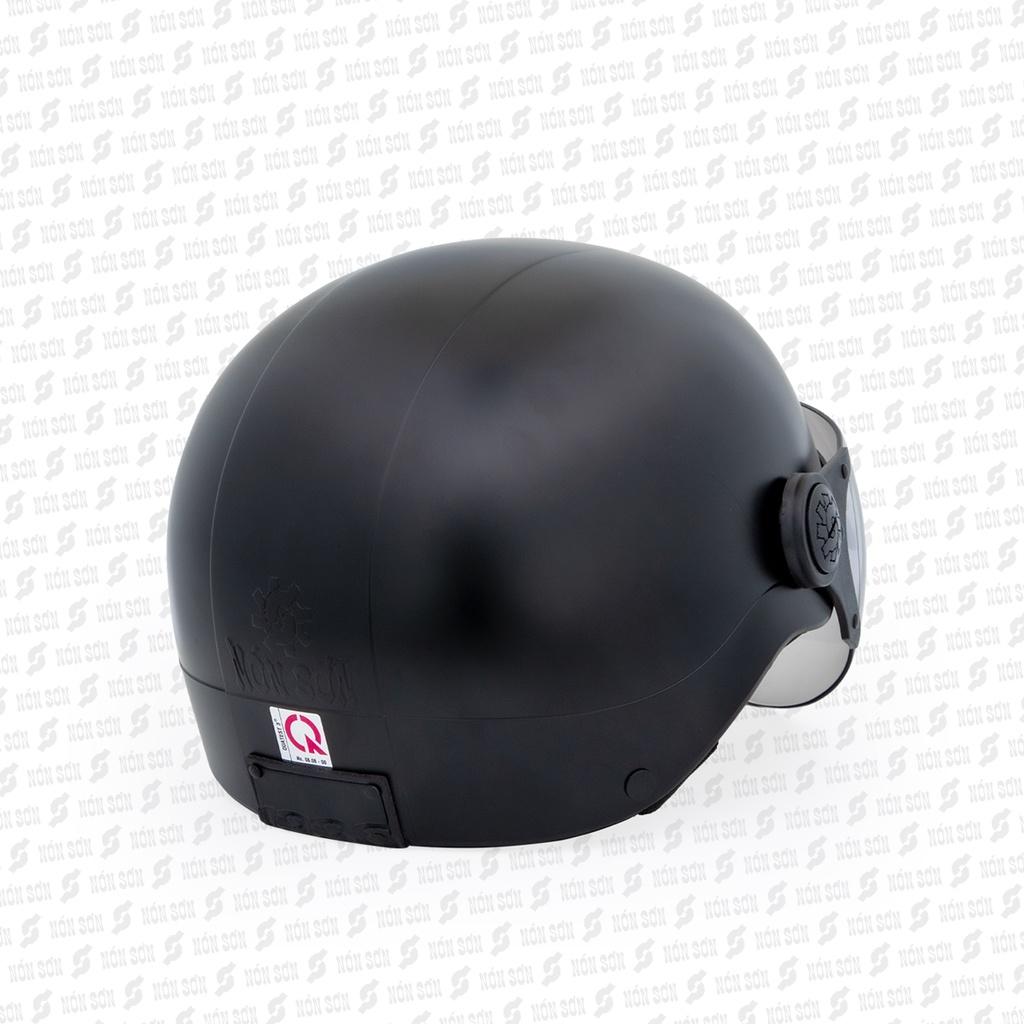 Mũ bảo hiểm có kính NÓN SƠN chính hãng KT-ĐN052