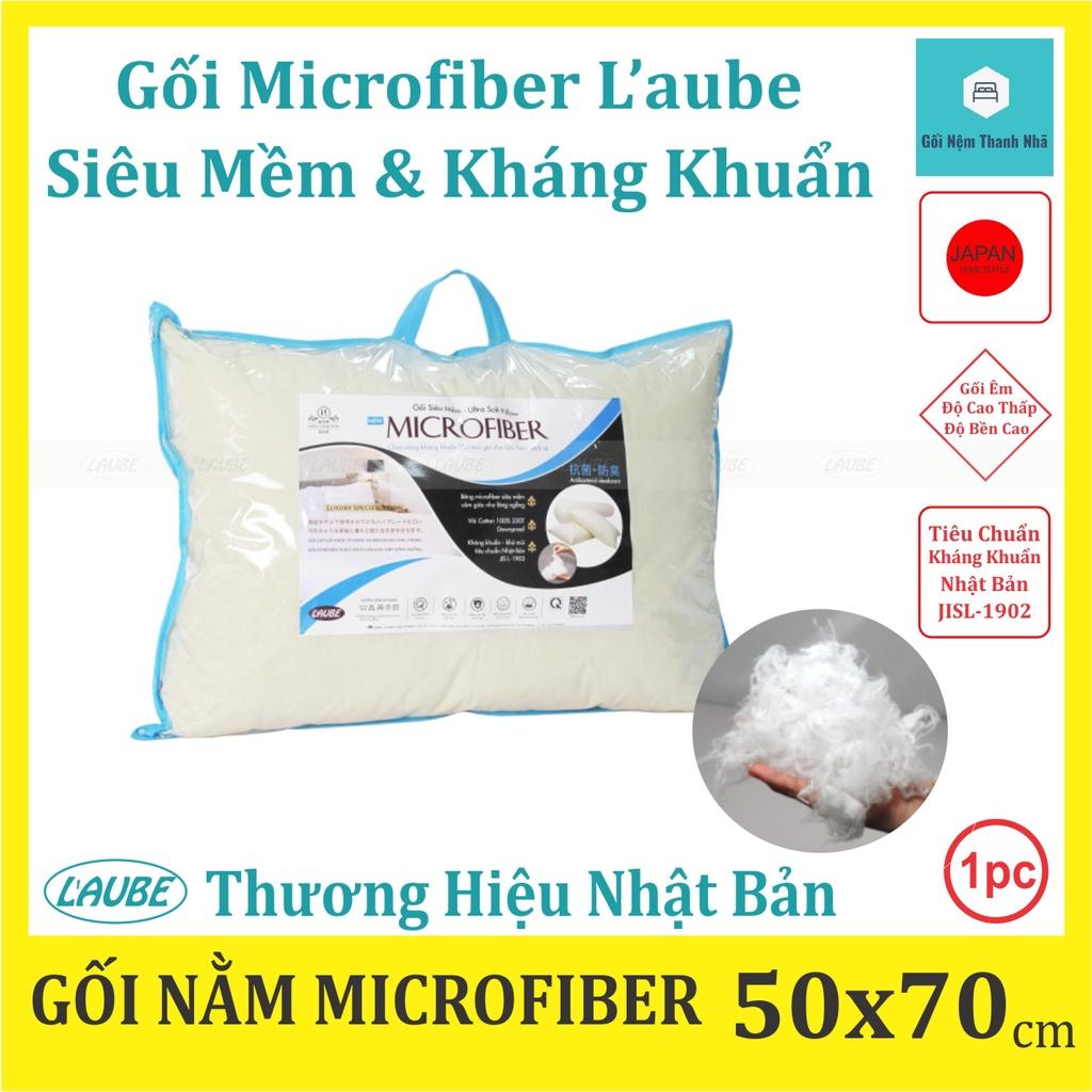 Gối khách sạn siêu mềm Microfiber Kháng Khuẩn 50x70