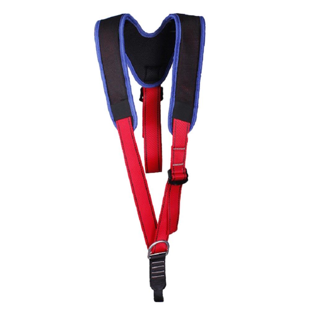 Mountaineering Safety Harness Belt Shoulder Strap Rock Climbing Aerial Work