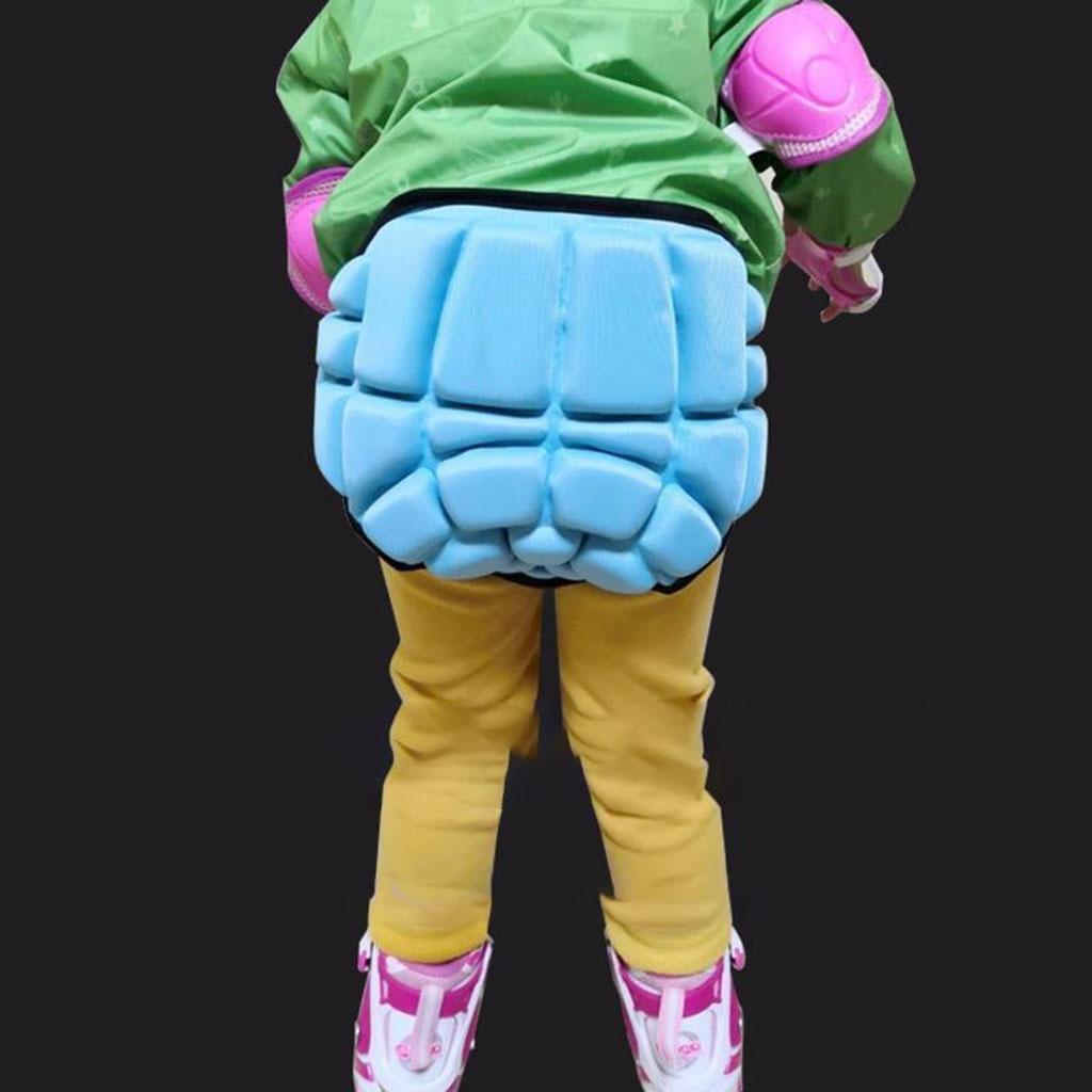 Pad Protection Hip  Guard 3D Padded Pant for Ski Skating Pink