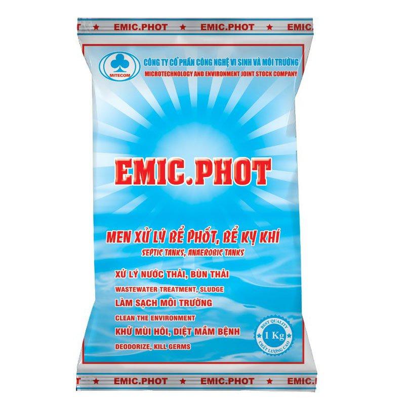 Men xử lý bể phốt, bể kị khí EMIC.PHOT 1kg