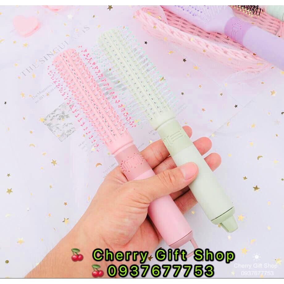 Lược Chuyên Dùng Chải Tóc Uốn Phồng Màu Pastel Siu Xinh 2020