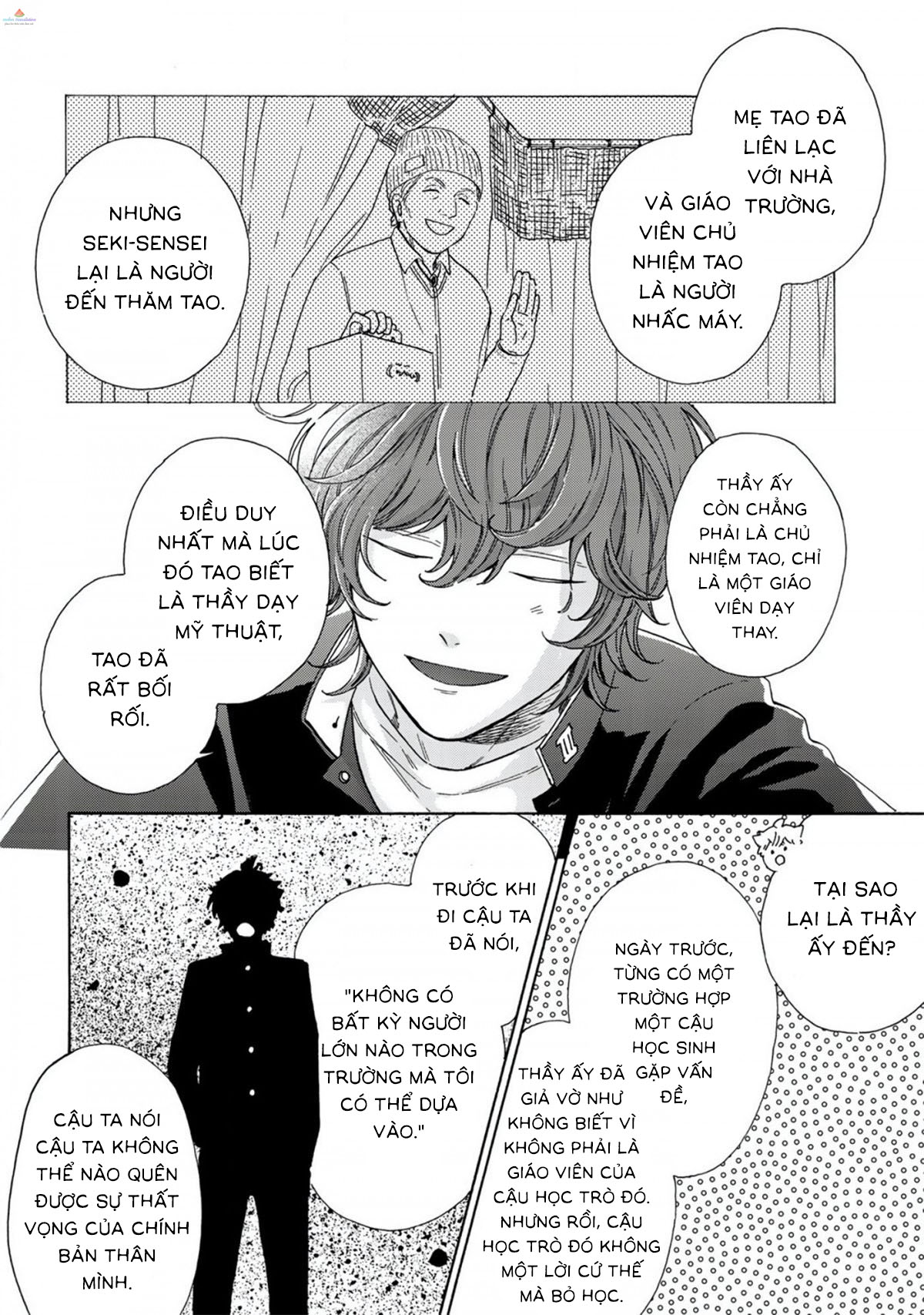 ngôi sao hạng nhất được vẽ bằng nụ hôn chapter 4 13