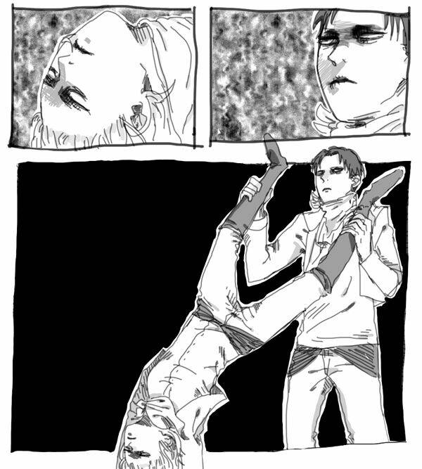 đại chiến titan - những sưu tầm về doujinshi chapter 59 5