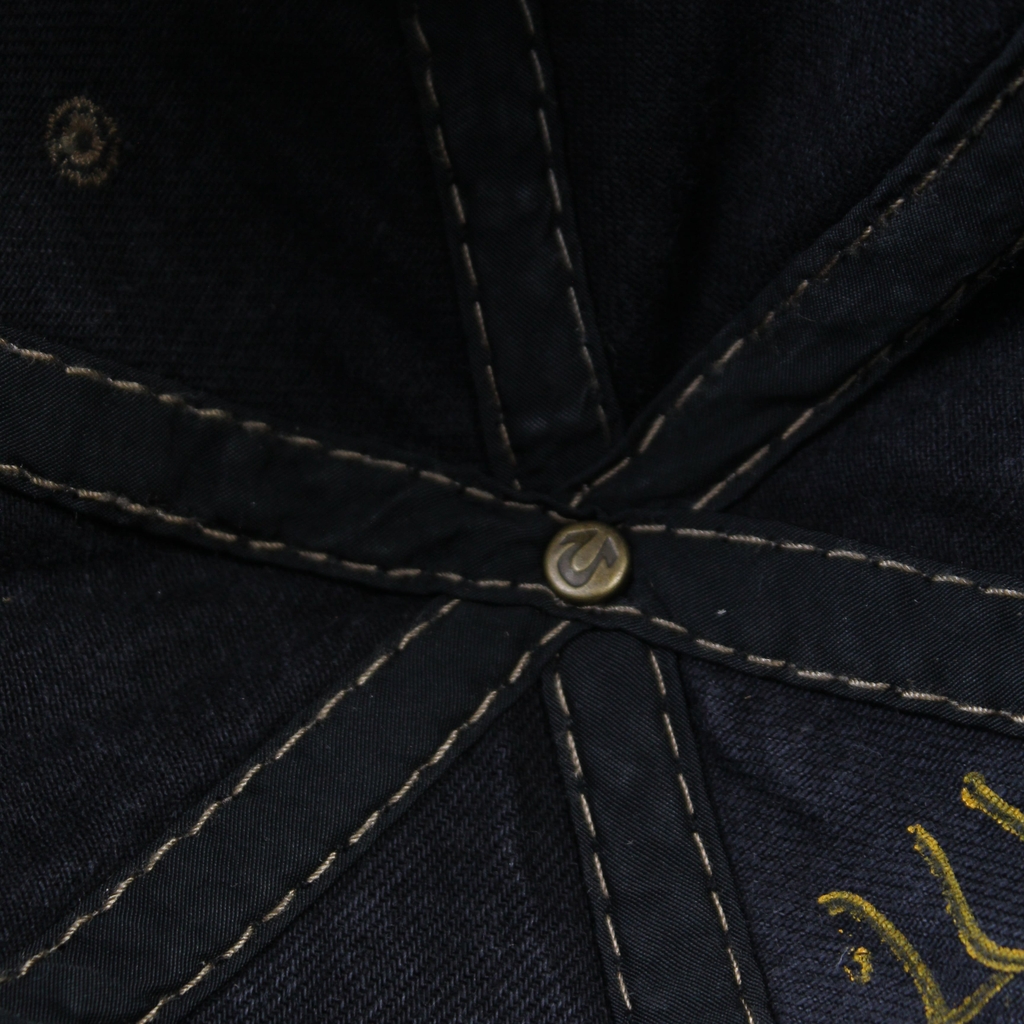 Nón nam, mũ lưỡi trai Ông Địa U tua phối vải jeans form đẹp thời trang đường phố