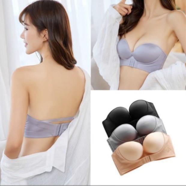 Áo Lót Nữ Mặc Đầm. Áo Ngực Không Dây Chống Tụt Tạo Khe Nâng ngực Thần Thánh Cao Cấp