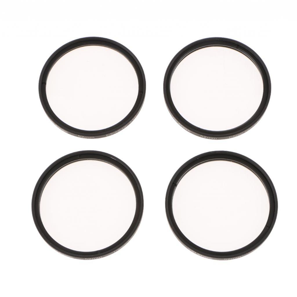 52mm +1+2+4+10 Close Up Macro Lens Filter Kit with Bag for Canon Nikon Sony DSLR