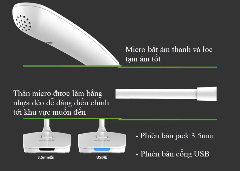 Mic để bàn dành cho hội nghị cao cấp  M-13