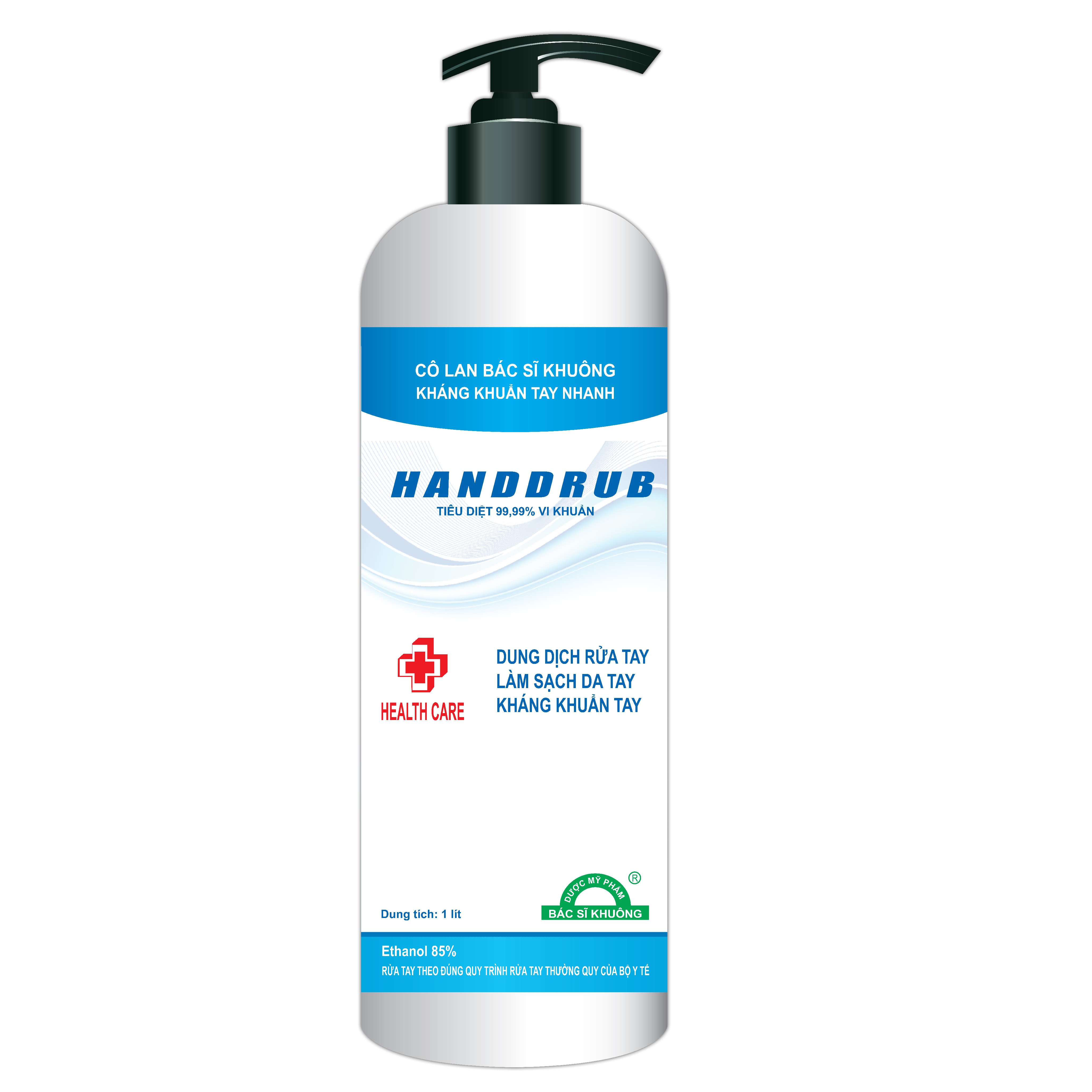 Nước Rửa Tay Khô Y Tế Handdrub Bác Sĩ Khuông 1 Lít