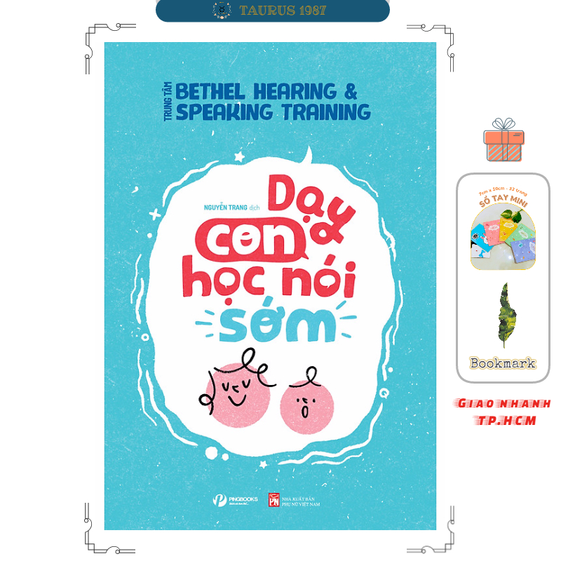Dạy con học nói sớm