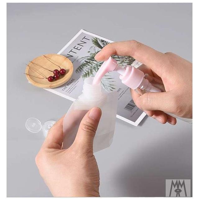 Túi đựng dầu gội, Đựng sữa tắm, Túi Chiết mỹ phẩm Nhỏ Gọn Dùng Khi Đi Du Lịch