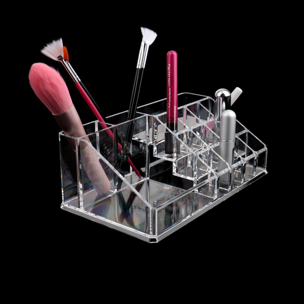 15 Grids Cosmetic Organizer Display Lipstick Holder Case Box Jewelry Storage
