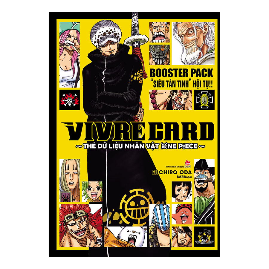 Vivre Card - Thẻ Dữ Liệu Nhân Vật One Piece Booster Pack - Siêu Tân Tinh Hội Tụ!!