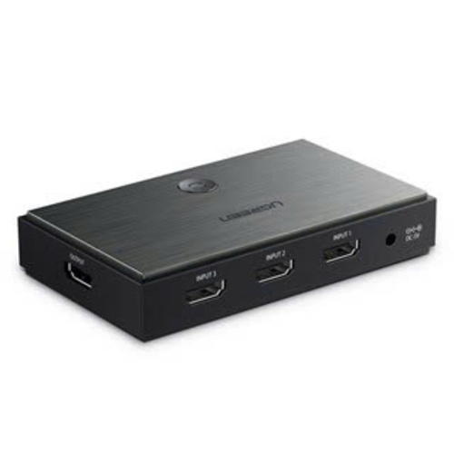 Bộ gộp 3 trong 1 HDMI 2.0 3 cổng HDMI kết nối 4K HD, hỗ trợ 3D UGREEN CM188 50709 | Hàng chính hãng |  Bảo hành 18 Tháng