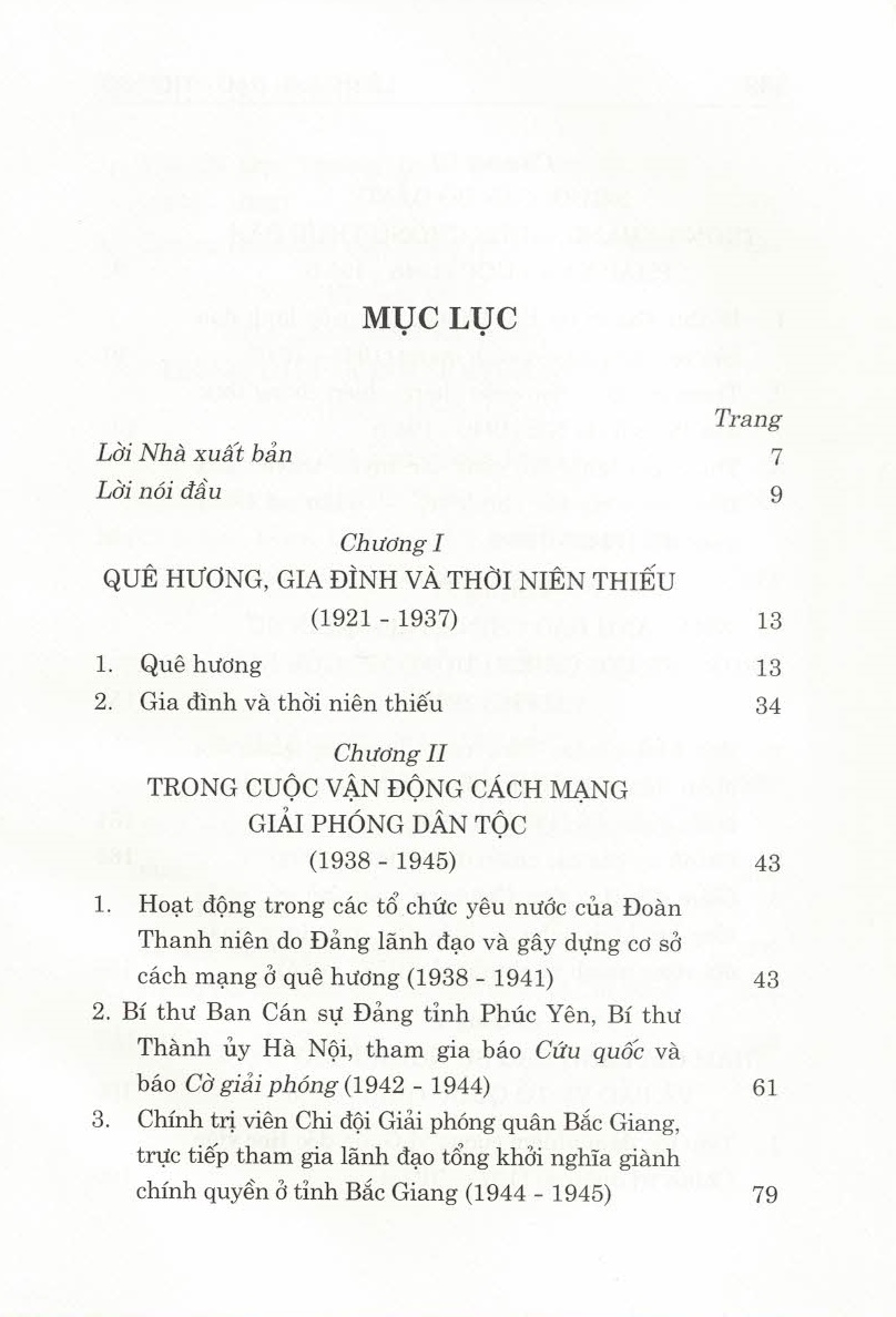 Lê Quang Đạo - Tiểu Sử (Bìa Cứng)