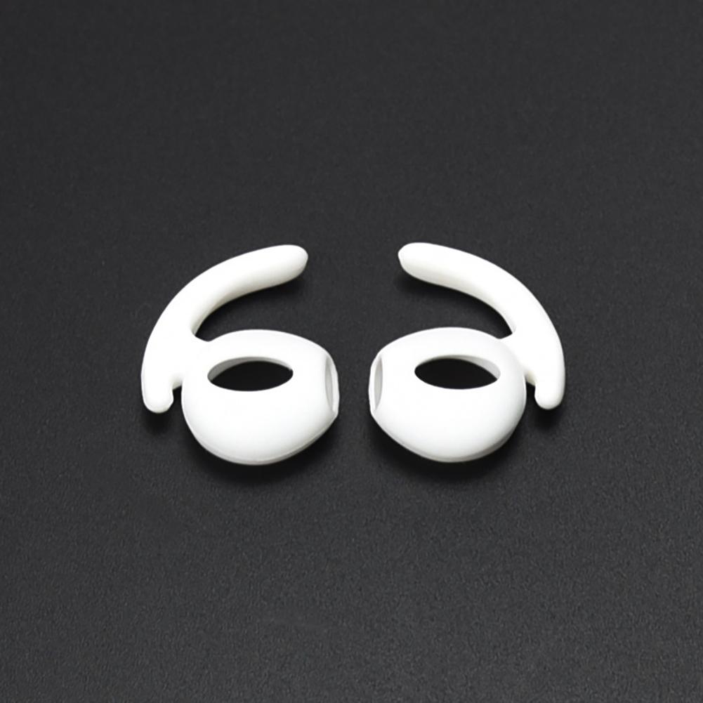 Cặp Vỏ Bọc Bảo Vệ Hộp Đựng Tai Nghe Airpod Bằng Silicon Có Móc Chống Trượt Tiện Dụng