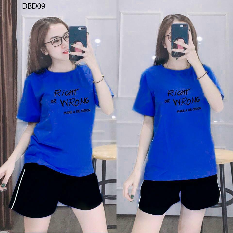 BỘ THUN COTTON MẶC NHÀ BAO XINH