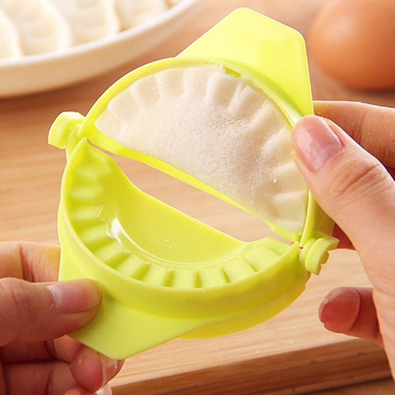 1PC Dumpling Maker Device New Kitchen Tools Chinese Food Dumpling Jiaozi Maker Device Easy DIY Dumpling Mold Kitchen Accessories