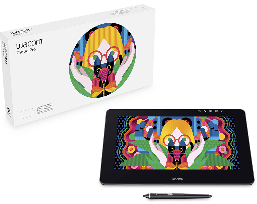 Bảng Vẽ Wacom Cintiq Pro 13 DTH-1320 (Đen) - Hàng Chính Hãng