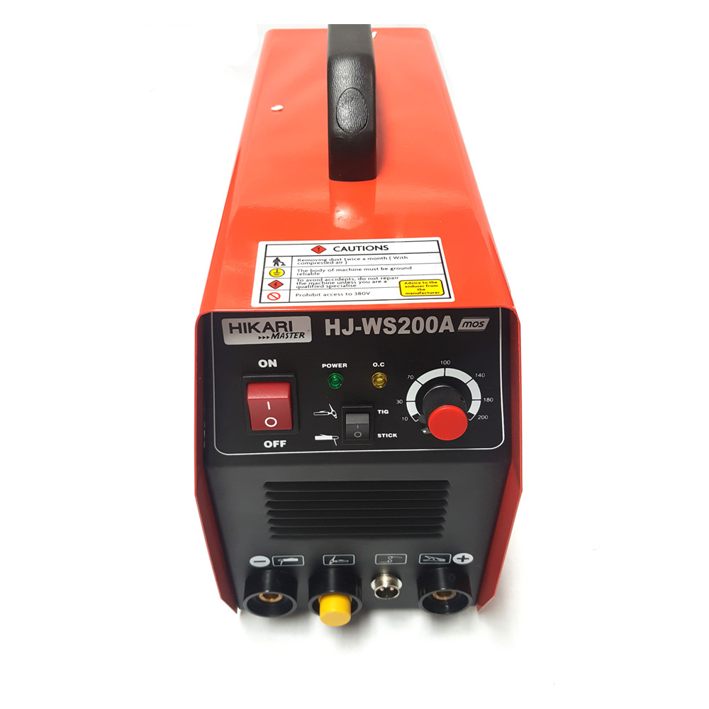 Máy Hàn Que Hikari Master HJ-W200A - Máy Hàn Điện Tử Có Chức Năng Hàn Bốc , Ứng Dụng Trong Bảo Dưỡng Và Xây Dựng , Công Nghệ Thái Lan - Hàng Chính Hãng