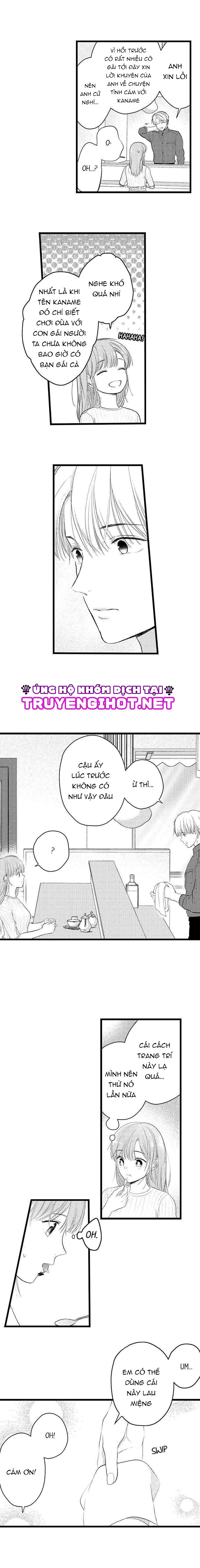 chỉ 3 giây sau, anh ấy như biến thành quái thú chapter 13.1 5