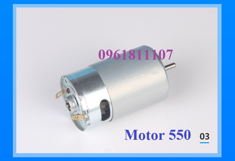 motor 550 21v 24000rpm cho máy khoan pin