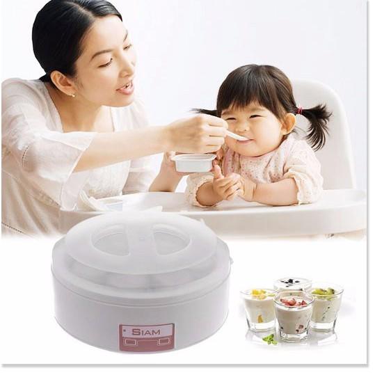 Máy làm sữa chua 8 cốc thủy tinh