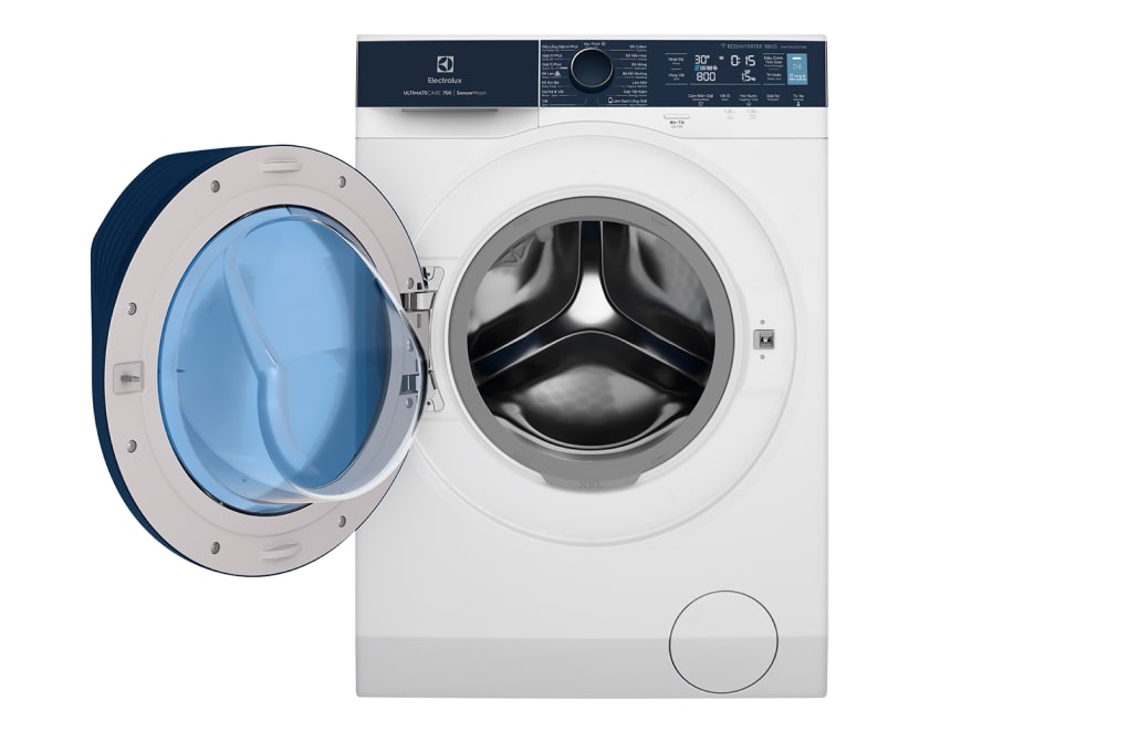 Máy giặt cửa trước Electrolux 10kg EWF1042Q7WB - Diệt 99.9% vi khuẩn, giặt sạch sâu, không cặn giặt tẩy, kết nối Wifi