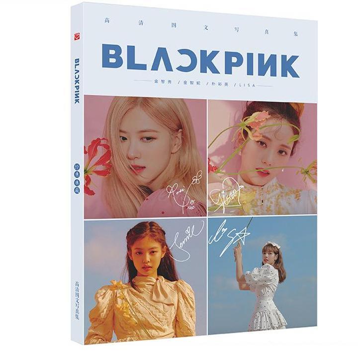 (Hồng/Xanh) Album ảnh Photobook Blackpink mẫu mới nhóm nhạc Hàn Quốc tặng ảnh Vcone