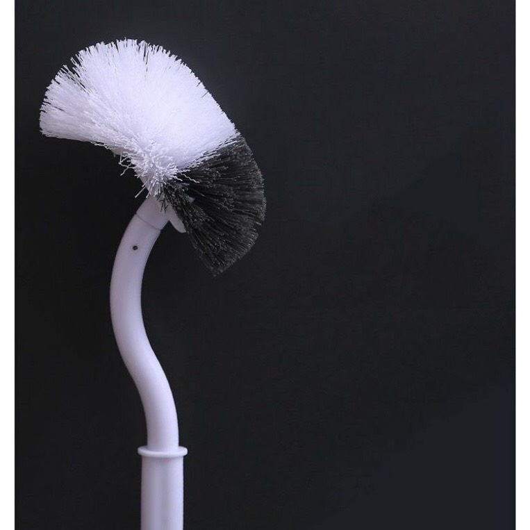Cọ Vệ Sinh ToiLet Cây Cọ Bồn Cầu Hình Chữ S H101-A - Egreen Dùng 1 Lần