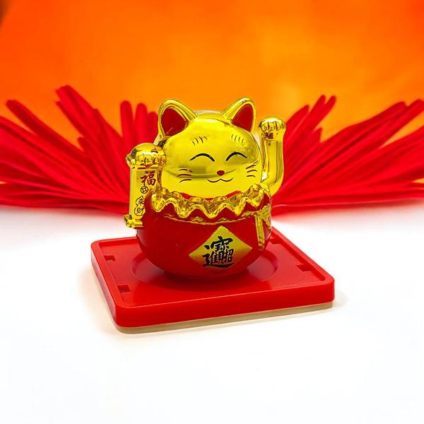 Tượng Mèo Thần Tài Vẩy Tay - WanLongDa 8018