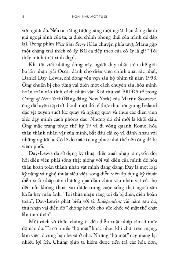 Sách Nghĩ như một tu sĩ: Xua tan tiêu cực, chữa lành lo âu