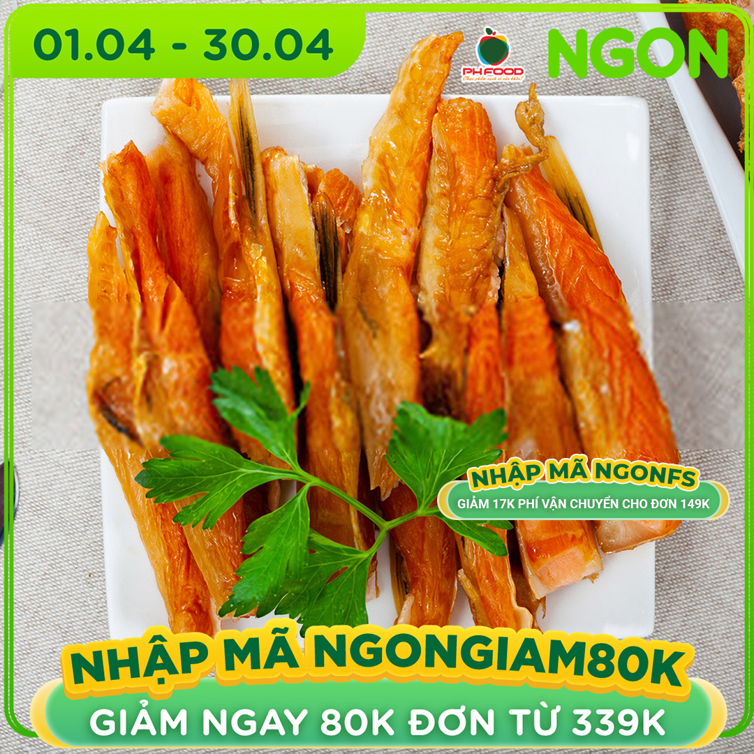 - Lườn Bụng Cá Hồi Đông Lạnh - 1Kg 2 Khay - Size Nhỏ