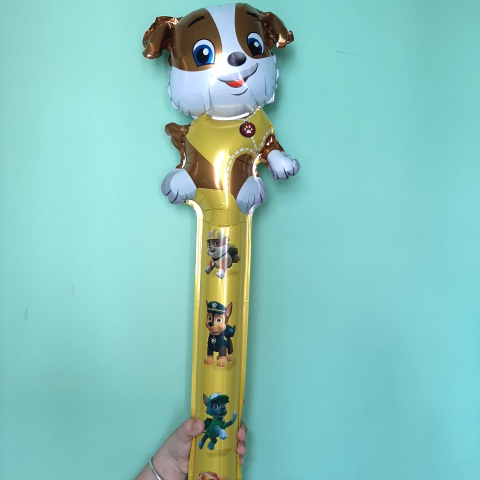 Bong bóng chó cứu hộ cầm tay 70cm