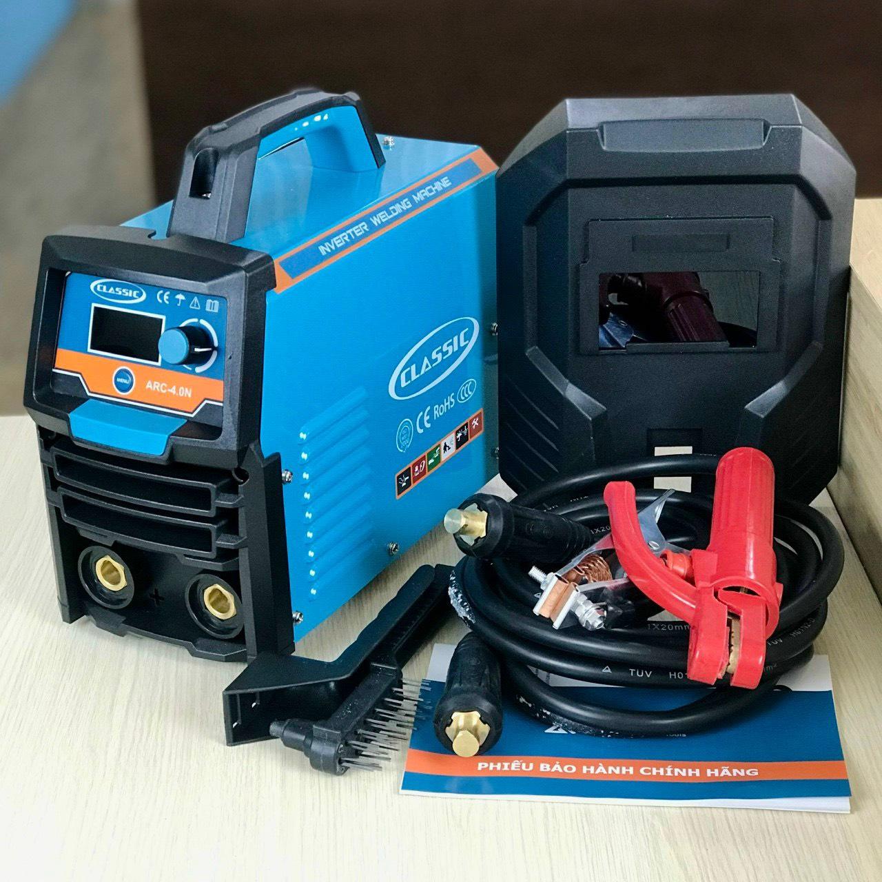 MÁY HÀN QUE ĐIỆN TỬ CHUYÊN KÉO QUE 4.0MM CLASSIC  ARC-4.0N - HÀNG CHÍNH HÃNG