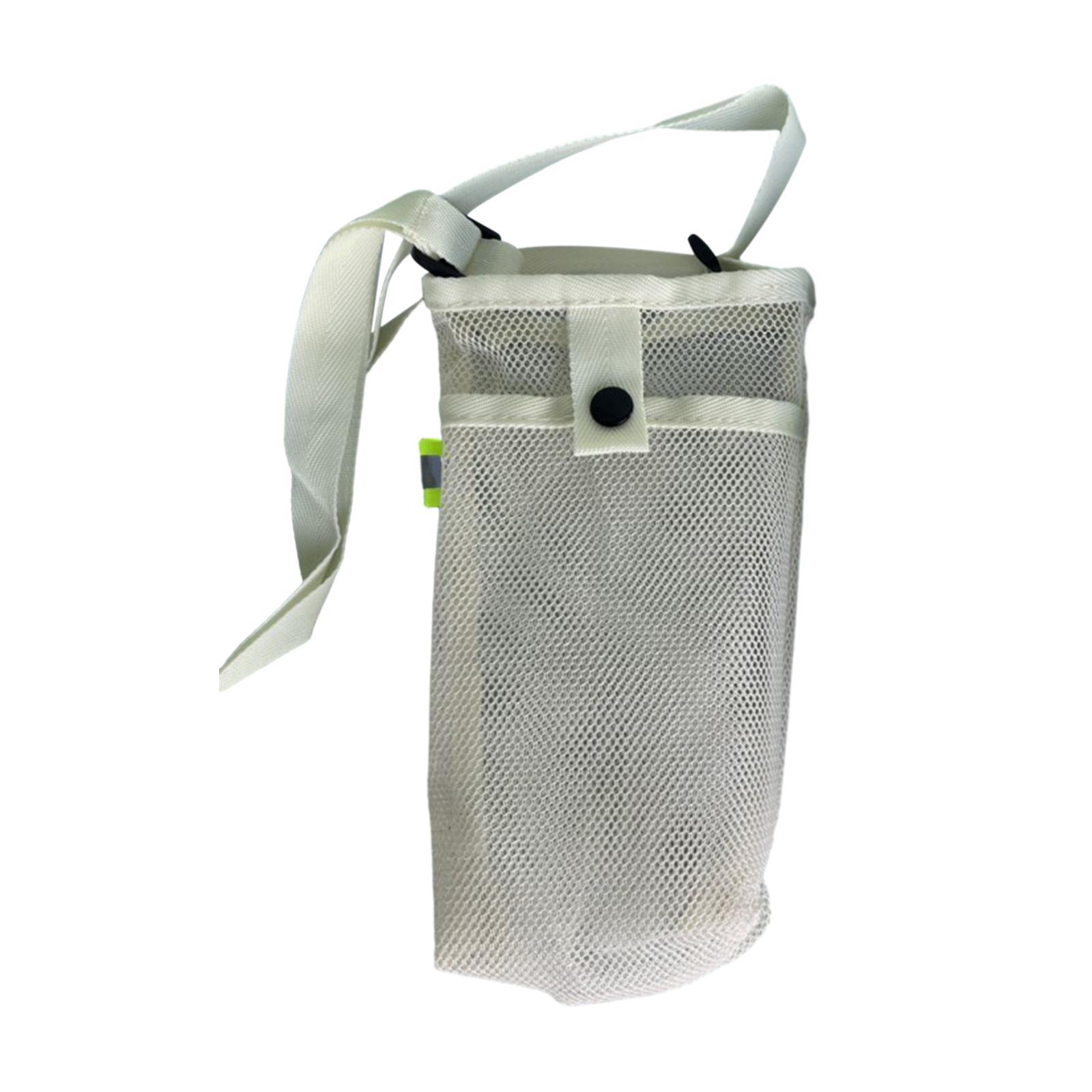 Water Bottle Pouch Crossbody Storage Bag Foldable Water Bottle Carrier