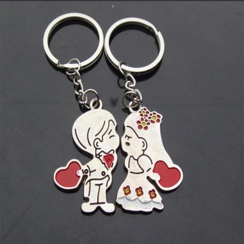 Móc Khóa Cặp Nam Nữ LOVE - Keychain Keyring Gift - New4all MK03