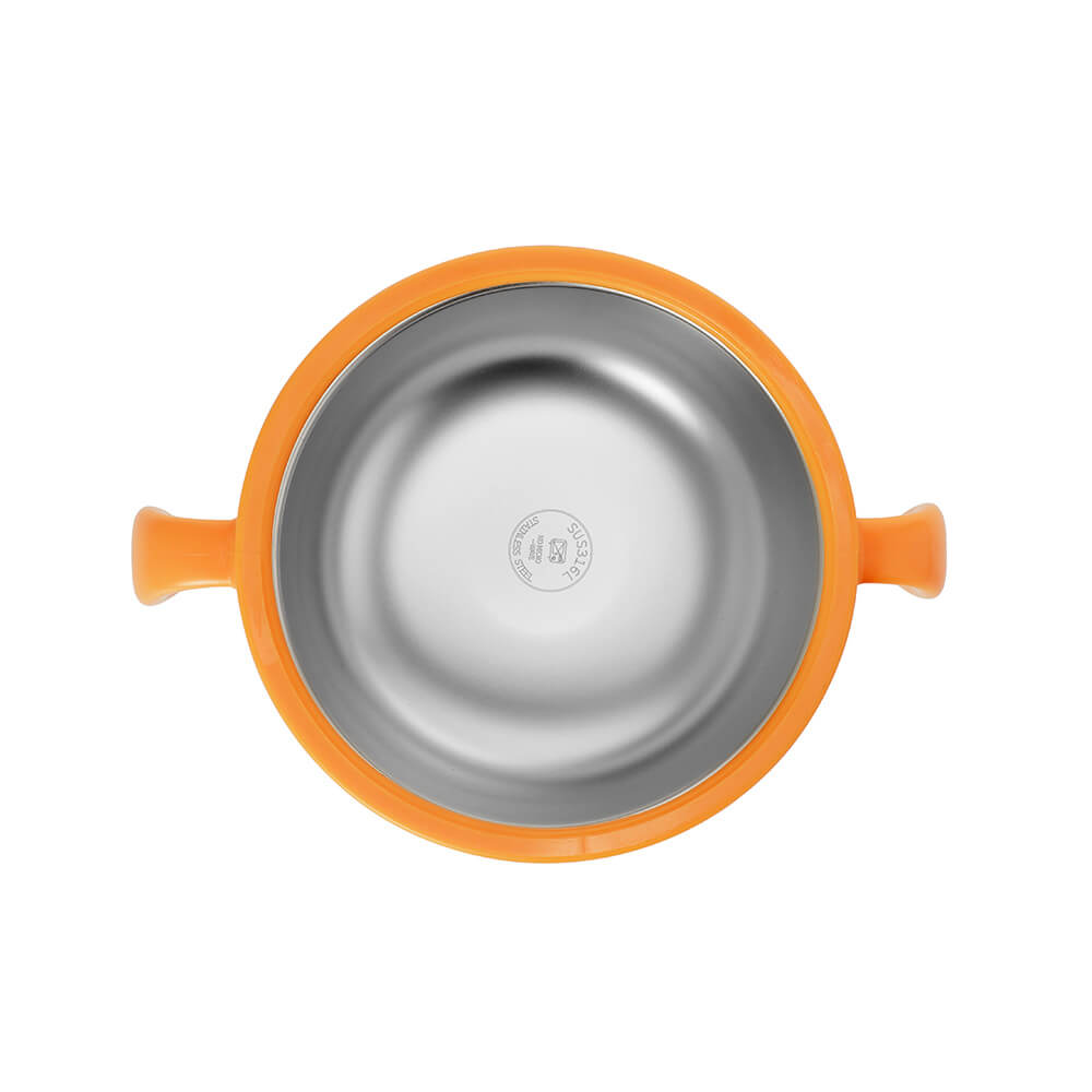 Bát ăn cho trẻ em hình vịt inox 316 Elmich Babycare EL-0008VIT